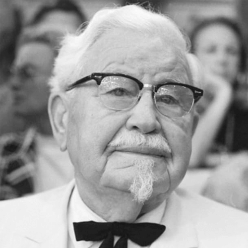 Harland Sanders Famous Kentucky Colonel